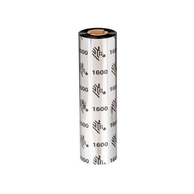 Thermotransferband, Zebra, 1600, Wachs, Rollenbreite: 60mm, Kernbreite: 60mm, Kern: 25,4mm, Länge: 4