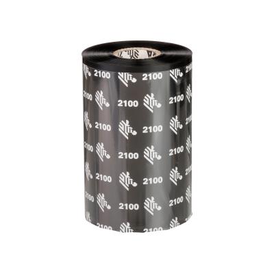 Thermotransferband, Zebra, 2100, Wachs, Rollenbreite: 60mm, Kernbreite: 60mm, Kern: 25,4mm, Länge: 4