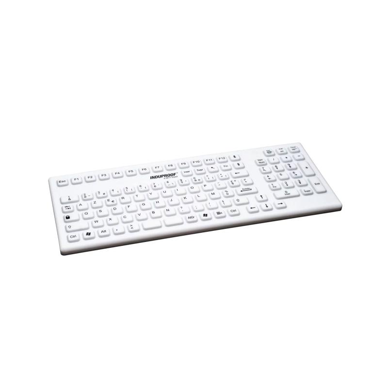 Tastatur InduProof Smart Compact TKG-086-IP68-BLACK-USB-DE IP68