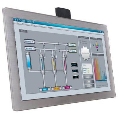 Hygrolion 21N, 21.5" Panel PC, IP69K, Celeron J6412, 8GB, 256GB SSD, Edelstahl, resistiv Hygrolion 21N, 21.5" Panel PC, IP69K, Celeron J6412, 8GB, 256GB SSD, Edelstahl, resistiv