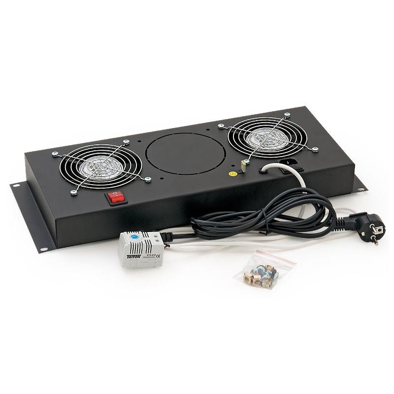 19"/4HE vertikale Belüftung 2 Lüfter 19"/4HE vertikale Belüftung 2 Lüfter