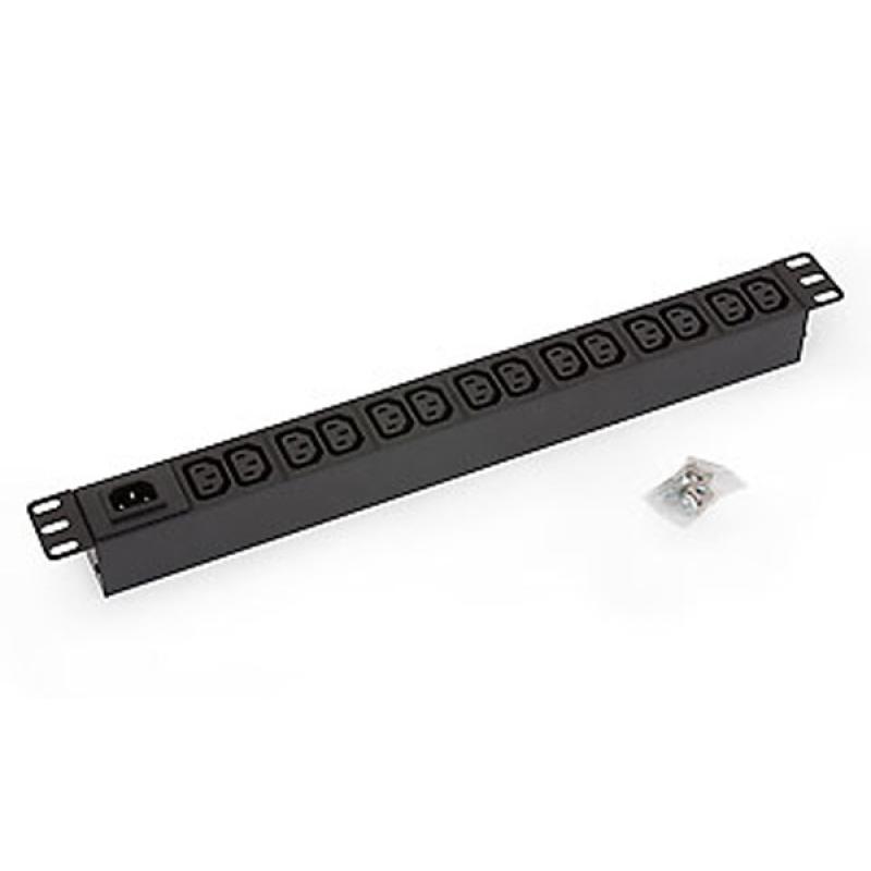 19" Steckdosenleiste, 14x IECO C13 10A 19" Steckdosenleiste, 14x IECO C13 10A
