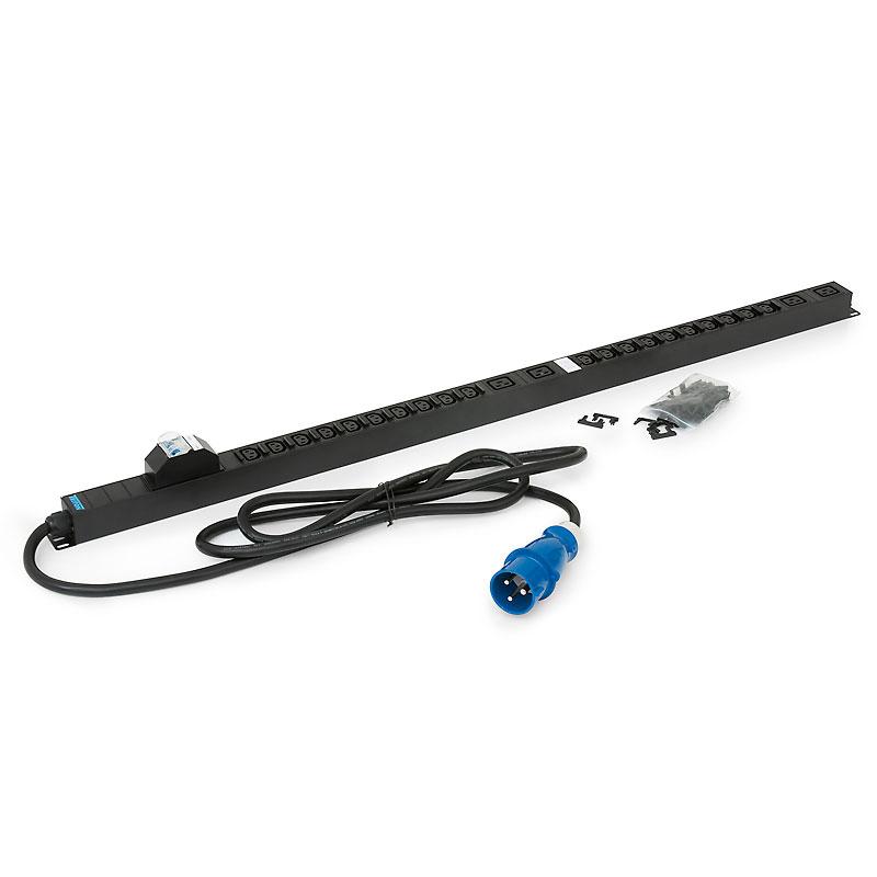 Vertikale Steckdosenleiste 20x IEC 10A Vertikale Steckdosenleiste 20x IEC 10A