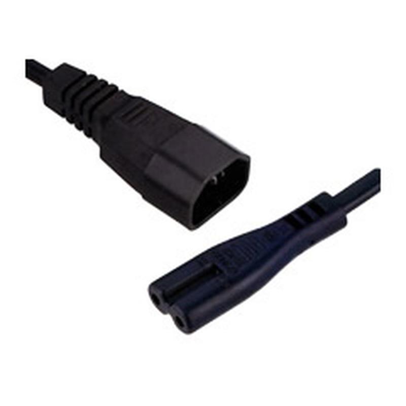 Zebra Netzkabel, C7 auf C14, 0,5 m Zebra Netzkabel, C7 auf C14, 0,5 m