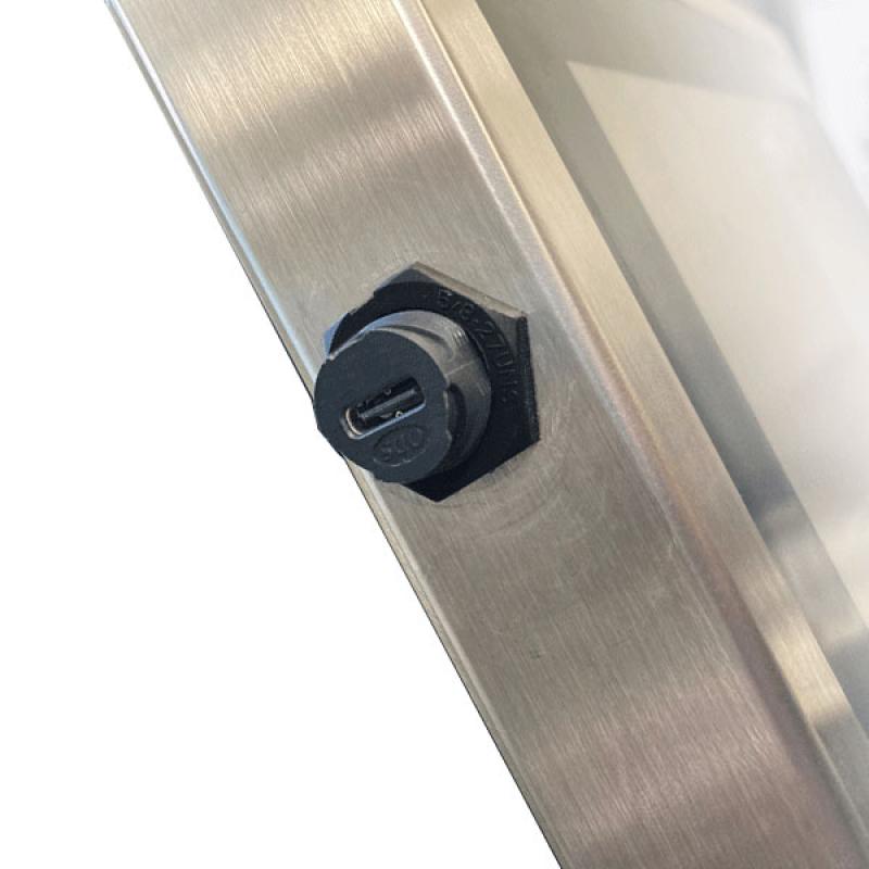 Hygrolion 26H, 21,5", Panel PC, IP69k, Core i5-1245UE, 16GB, 256GB SSD, Wifi+BT, Edelstahl Hygrolion 26H, 21,5", Panel PC, IP69k, Core i5-1245UE, 16GB, 256GB SSD, Wifi+BT, Edelstahl