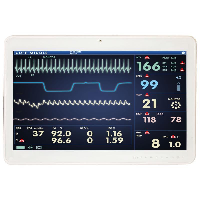 Medico 24P, 23.8" PCAP Medical Panel PC, EN60601-1, i5-1235U, 16GB RAM, 256GB SSD, Wifi + BT Medico 24P, 23.8" PCAP Medical Panel PC, EN60601-1, i5-1235U, 16GB RAM, 256GB SSD, Wifi + BT
