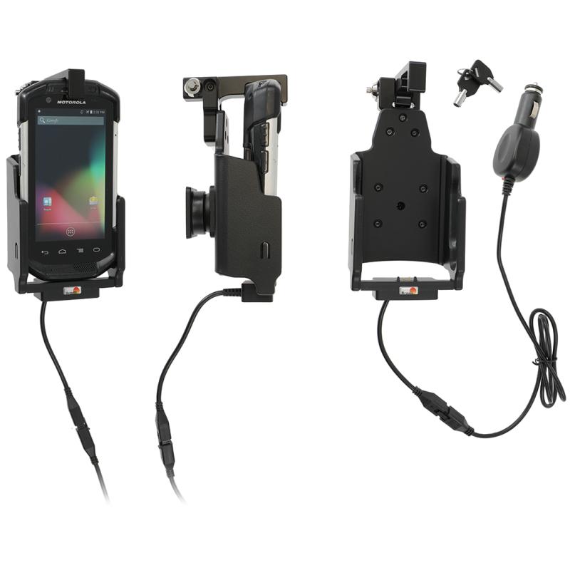 KFZ-Ladestation, Bohrung: AMPS, mit Schloss, inkl.: KFZ-Adapter (12-24 V, Zigarettenanzünder) separa KFZ-Ladestation, Bohrung: AMPS, mit Schloss, inkl.: KFZ-Adapter (12-24 V, Zigarettenanzünder) separa