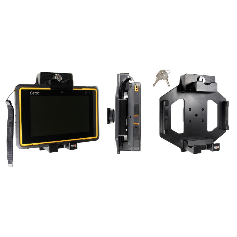 Halterung, Kugelgelenk (Tilt Swivel), mit Verschluss, Schloss mit zwei Schlüsseln, passend für: Z710 Halterung, Kugelgelenk (Tilt Swivel), mit Verschluss, Schloss mit zwei Schlüsseln, passend für: Z710