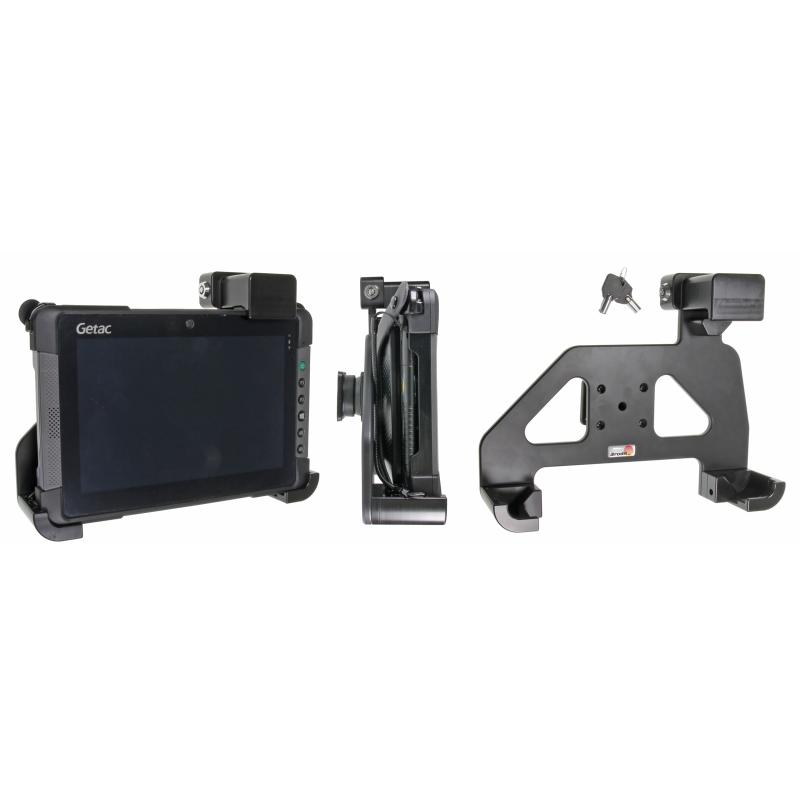 Halterung, Kugelgelenk (Tilt Swivel), mit Verschluss, Schloss mit zwei Schlüsseln, passend für: T800 Halterung, Kugelgelenk (Tilt Swivel), mit Verschluss, Schloss mit zwei Schlüsseln, passend für: T800