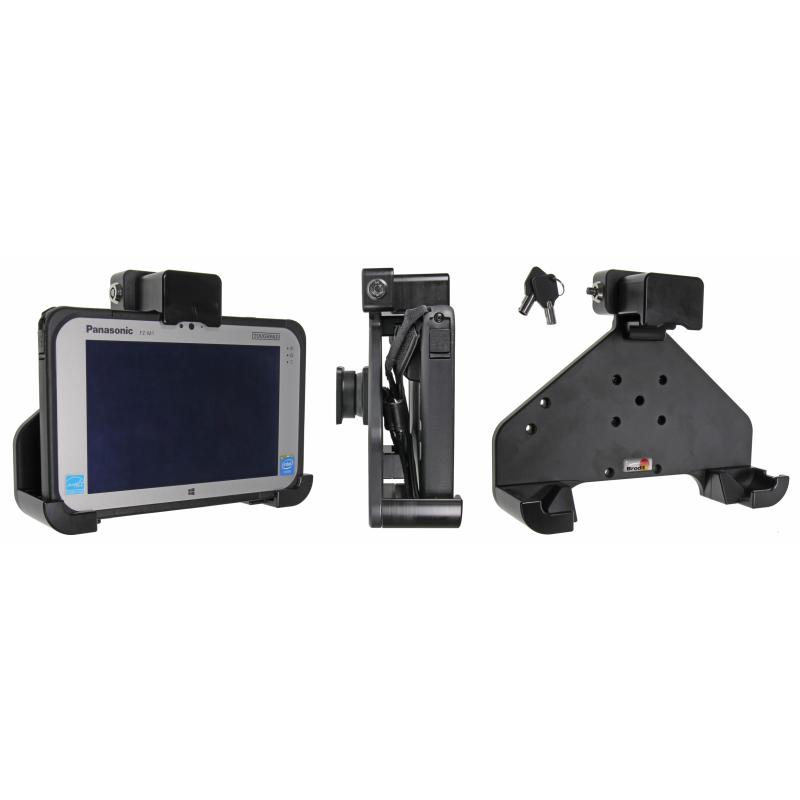 Halterung, Kugelgelenk (Tilt Swivel), mit Verschluss, Schloss mit zwei Schlüsseln, passend für: FZ-M Halterung, Kugelgelenk (Tilt Swivel), mit Verschluss, Schloss mit zwei Schlüsseln, passend für: FZ-M