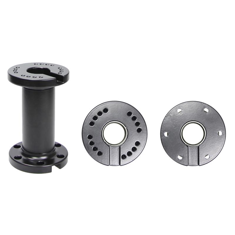 Sockelhalterung für Kabeleinführung, 4 Zoll, Länge: 100mm, Durchmesser, 64mm, 4x AMPS Löcher auf der Sockelhalterung für Kabeleinführung, 4 Zoll, Länge: 100mm, Durchmesser, 64mm, 4x AMPS Löcher auf der