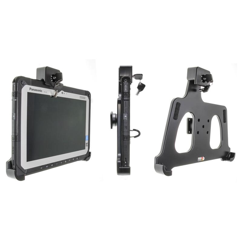 Halterung, Kugelgelenk (Tilt Swivel), mit Verschluss, Schloss mit zwei Schlüsseln, passend für: FZ-A Halterung, Kugelgelenk (Tilt Swivel), mit Verschluss, Schloss mit zwei Schlüsseln, passend für: FZ-A