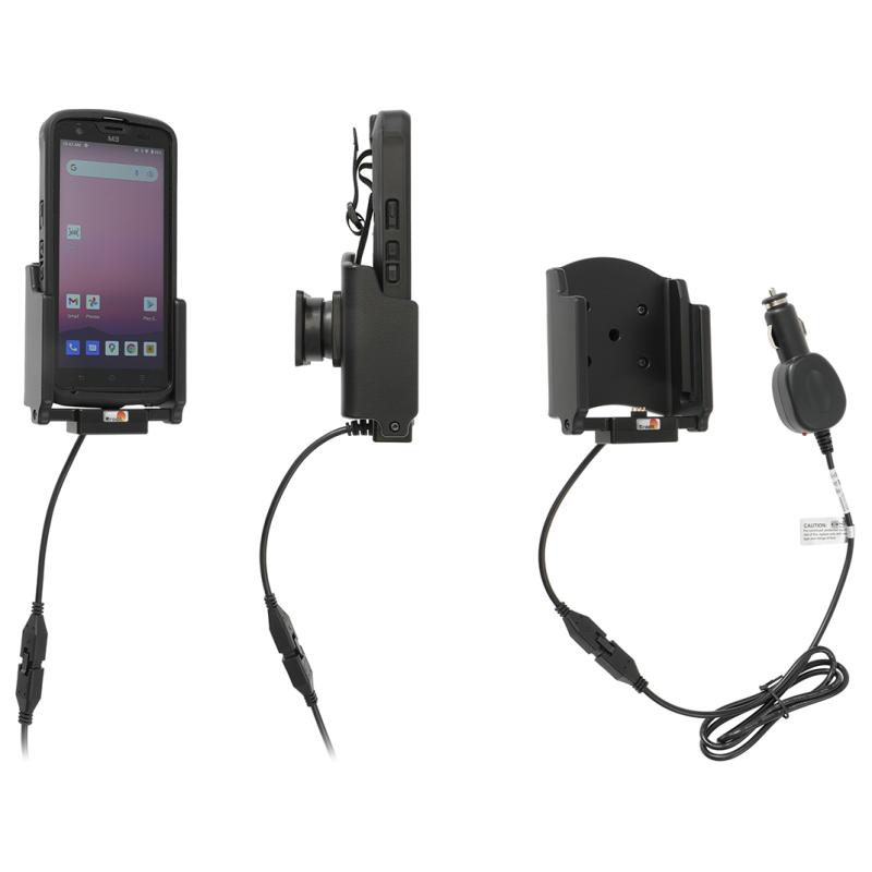 Aktive Halterung, für Geräte mit Rugged-Boot, Zigarettenanschluss, offenes Kabelende, 3A, 12/24V, pa Aktive Halterung, für Geräte mit Rugged-Boot, Zigarettenanschluss, offenes Kabelende, 3A, 12/24V, pa