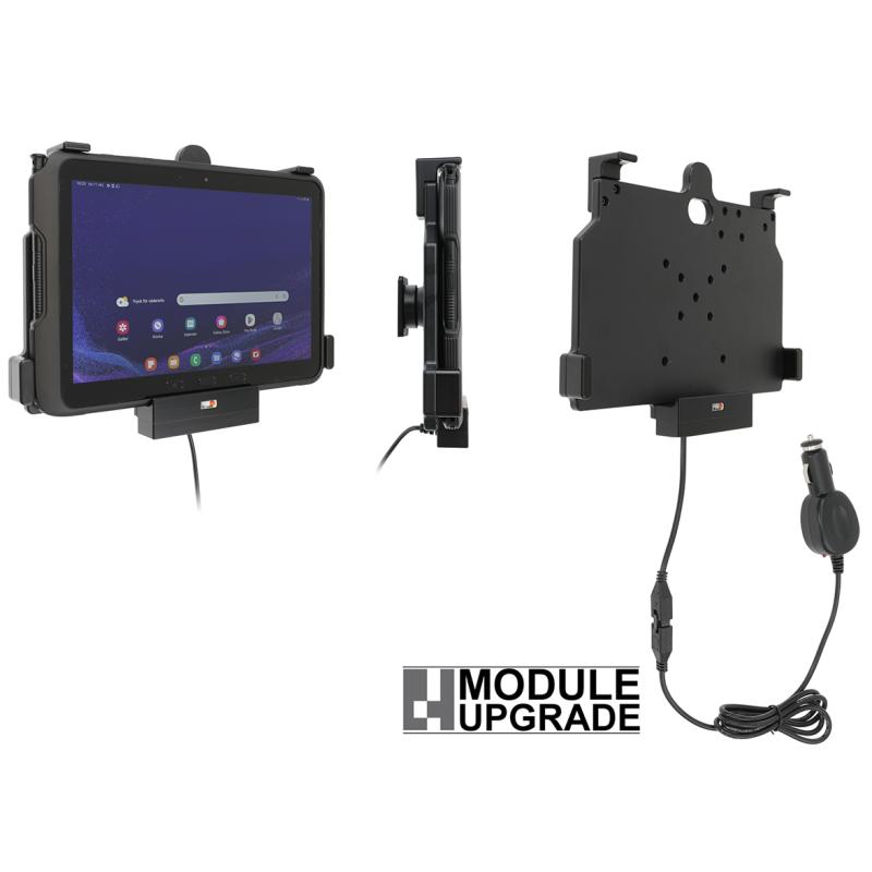 Aktiv Halterung, Bohrung: AMPS, Zigaretten-Adapter 12/24V, passend für: Samsung Galaxy Tab Active 4 Aktiv Halterung, Bohrung: AMPS, Zigaretten-Adapter 12/24V, passend für: Samsung Galaxy Tab Active 4