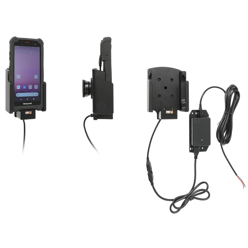 Aktive Halterung, für Geräte mit originalem Rubber Boot, mit Drehgelenk, für feste Installation, pas Aktive Halterung, für Geräte mit originalem Rubber Boot, mit Drehgelenk, für feste Installation, pas