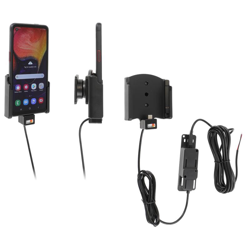 Fahrzeughalterung, zum Festeinbau, aktiv, passend für: Samsung Galaxy Xcover Pro Fahrzeughalterung, zum Festeinbau, aktiv, passend für: Samsung Galaxy Xcover Pro