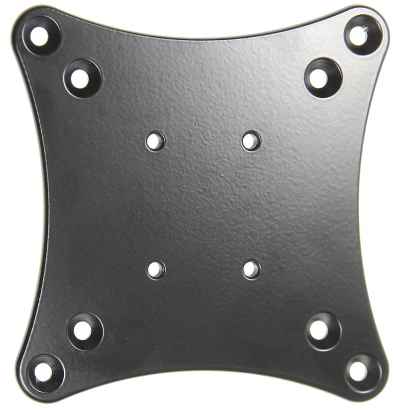 Befestigungsplatte, Aluminium, VESA 75 und 100 Bohrung Befestigungsplatte, Aluminium, VESA 75 und 100 Bohrung