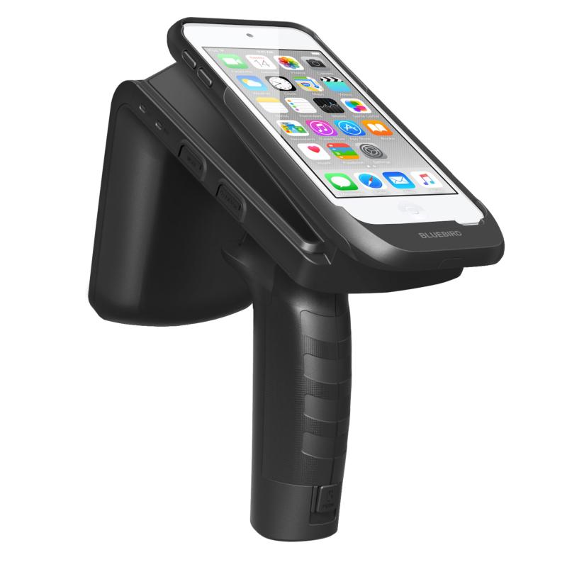 Bluebird RFR900 für EF40X, (800Mhz) EMEA - Standard Battery Mount