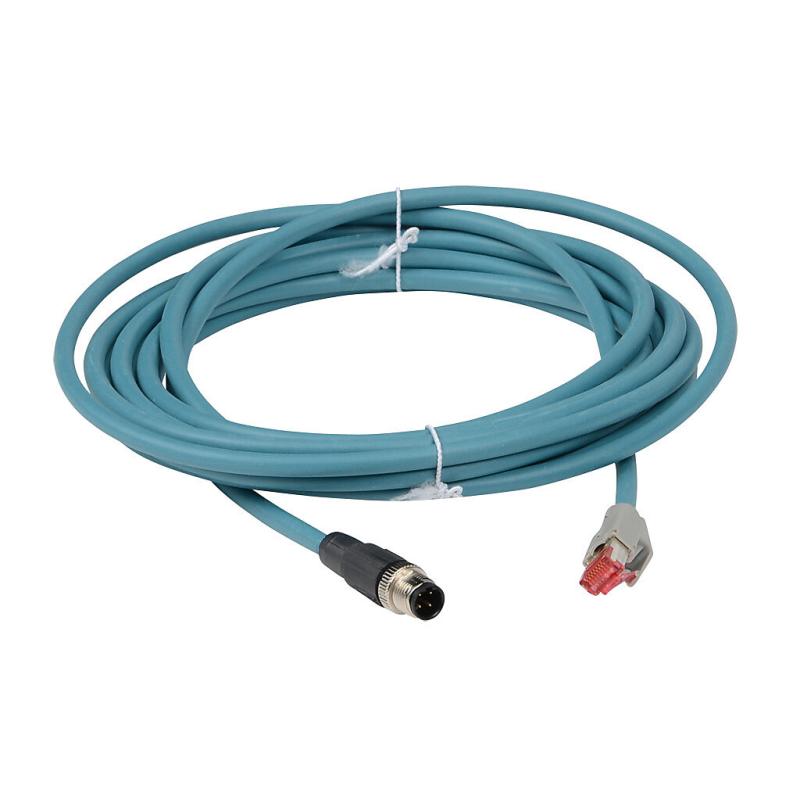 Datalogic Cab-Eth-M05 M12 IP67 Ethernet Cable (5 m) Datalogic Cab-Eth-M05 M12 IP67 Ethernet Cable (5 m)