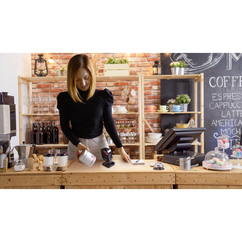 Datalogic Magellan 900i, 2D, USB, Multi-IF, Kit (USB), schwarz, Kiosk-Mount Datalogic Magellan 900i, 2D, USB, Multi-IF, Kit (USB), schwarz, Kiosk-Mount