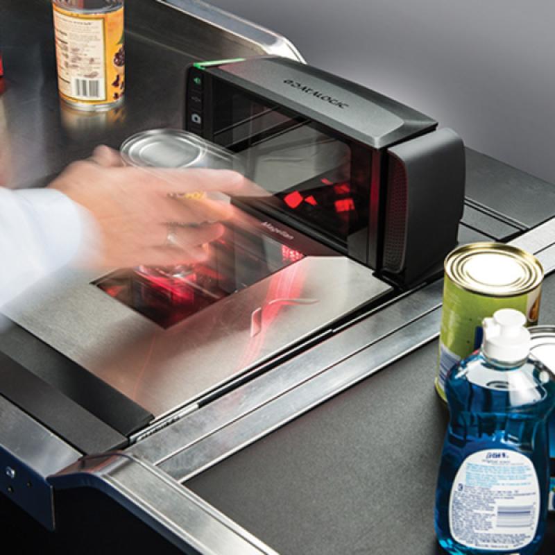 Datalogic Magellan 9300i, 2D, RS232, Multi-IF, kurze Platte, schwarz Datalogic Magellan 9300i, 2D, RS232, Multi-IF, kurze Platte, schwarz