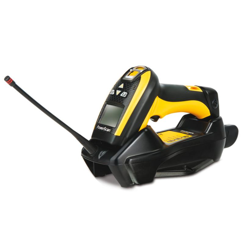 Datalogic PowerScan PM9100, 1D, Multi-IF, Funk (433MHz), Display mit 4 Tasten, USB-Kit Datalogic PowerScan PM9100, 1D, Multi-IF, Funk (433MHz), Display mit 4 Tasten, USB-Kit