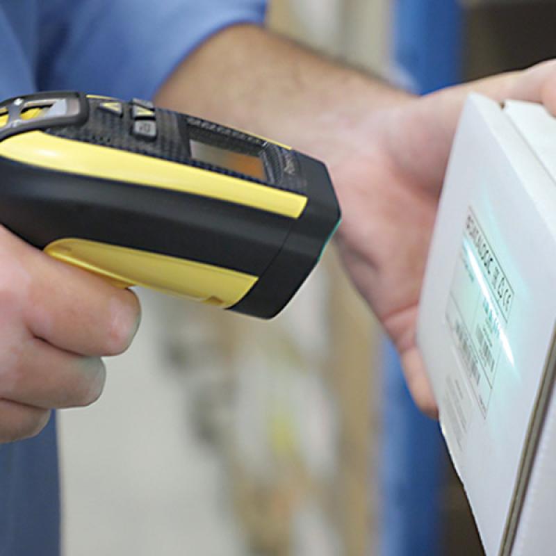 Datalogic PowerScan PM9100, 1D, Multi-IF, Funk (433MHz), Display mit 4 Tasten, RS232-Kit Datalogic PowerScan PM9100, 1D, Multi-IF, Funk (433MHz), Display mit 4 Tasten, RS232-Kit