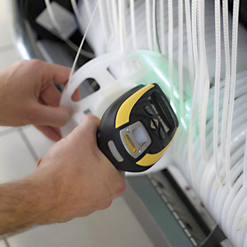 Datalogic PowerScan PM9100, 1D, Multi-IF, Funk (433MHz), Display mit 4 Tasten, RS232-Kit Datalogic PowerScan PM9100, 1D, Multi-IF, Funk (433MHz), Display mit 4 Tasten, RS232-Kit