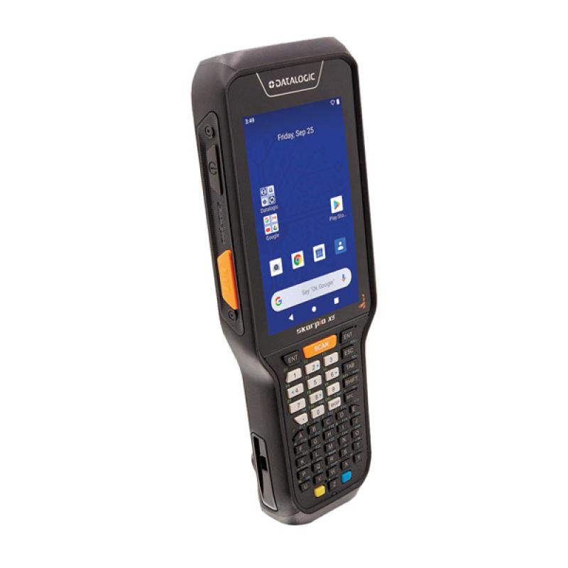 Datalogic Skorpio X5, RAM: 3GB, Flash: 32GB, 2D, BT, WLAN, NFC, Alpha., Android, 3500mAh, Kompl-Kit Datalogic Skorpio X5, RAM: 3GB, Flash: 32GB, 2D, BT, WLAN, NFC, Alpha., Android, 3500mAh, Kompl-Kit
