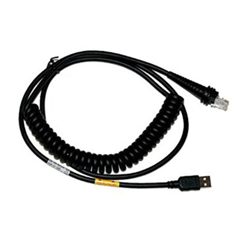 Honeywell USB Kabel 3m gedreht, schwarz Honeywell USB Kabel 3m gedreht, schwarz