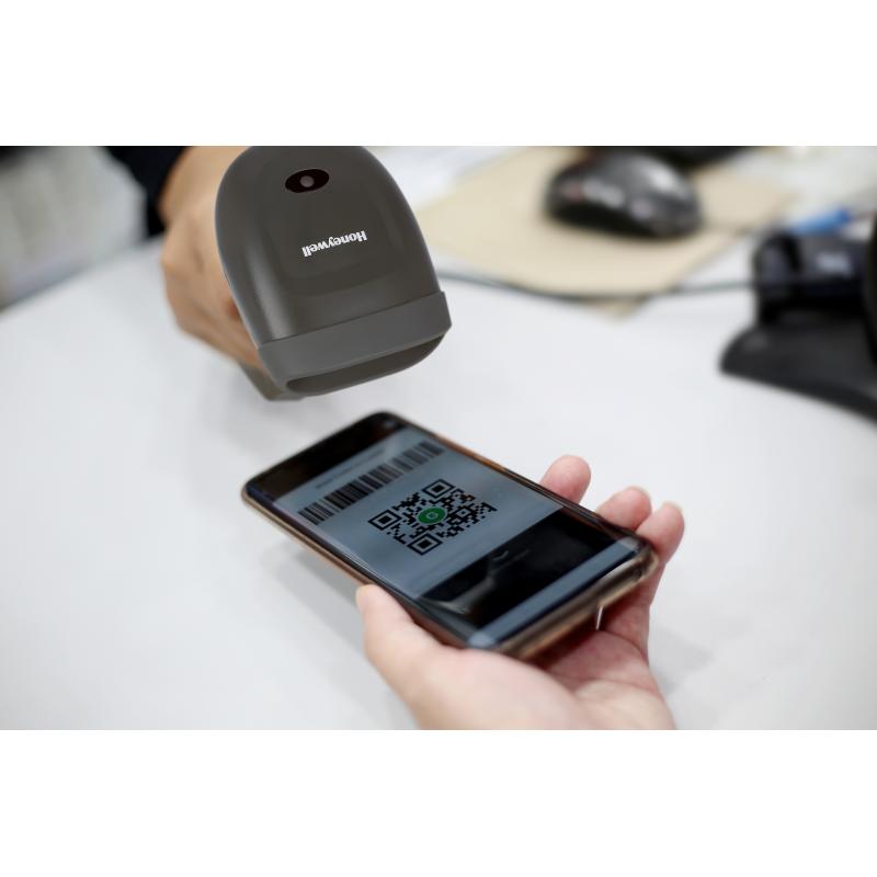 Honeywell Voyager 1350g 2D, Multi-IF, schwarz, RS232-Kit, Standfuß Honeywell Voyager 1350g 2D, Multi-IF, schwarz, RS232-Kit, Standfuß