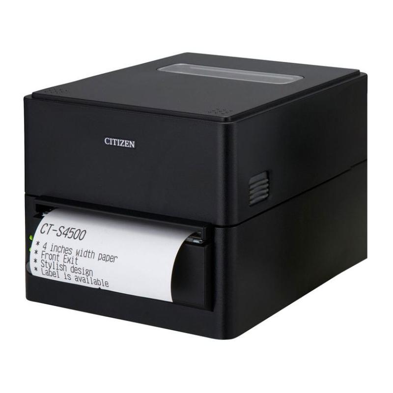 Bondrucker Citizen CT-S4500, 203dpi, Cutter, schwarz Bondrucker Citizen CT-S4500, 203dpi, Cutter, schwarz