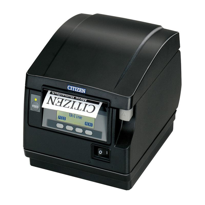 Citizen CT-S851II (203dpi), BT, Cutter, Display, schwarz Citizen CT-S851II (203dpi), BT, Cutter, Display, schwarz