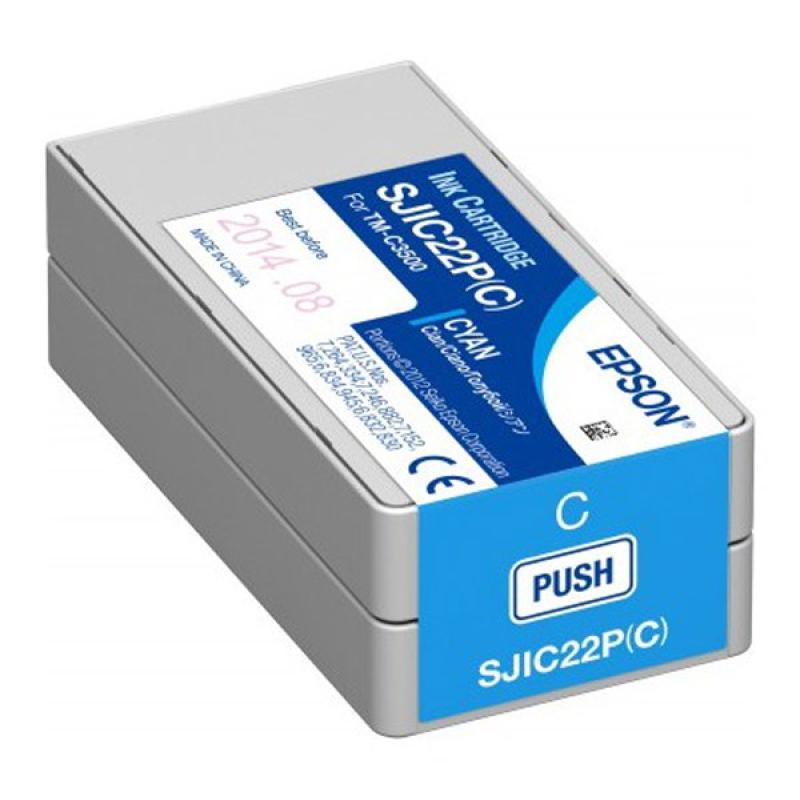 Epson Farbpatrone für TM-C3500 blau Epson Farbpatrone für TM-C3500 blau