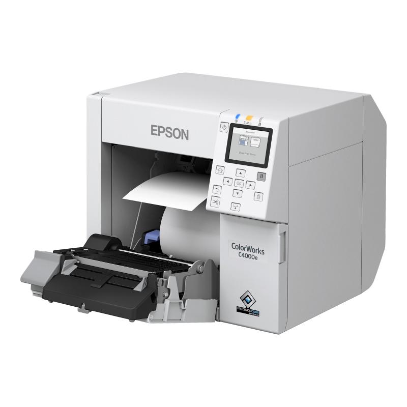 Epson ColorWorks CW-C4000E (BK) EtikettendruckernTintenstrahl 1200 x 1200dpi Epson ColorWorks CW-C4000E (BK) EtikettendruckernTintenstrahl 1200 x 1200dpi