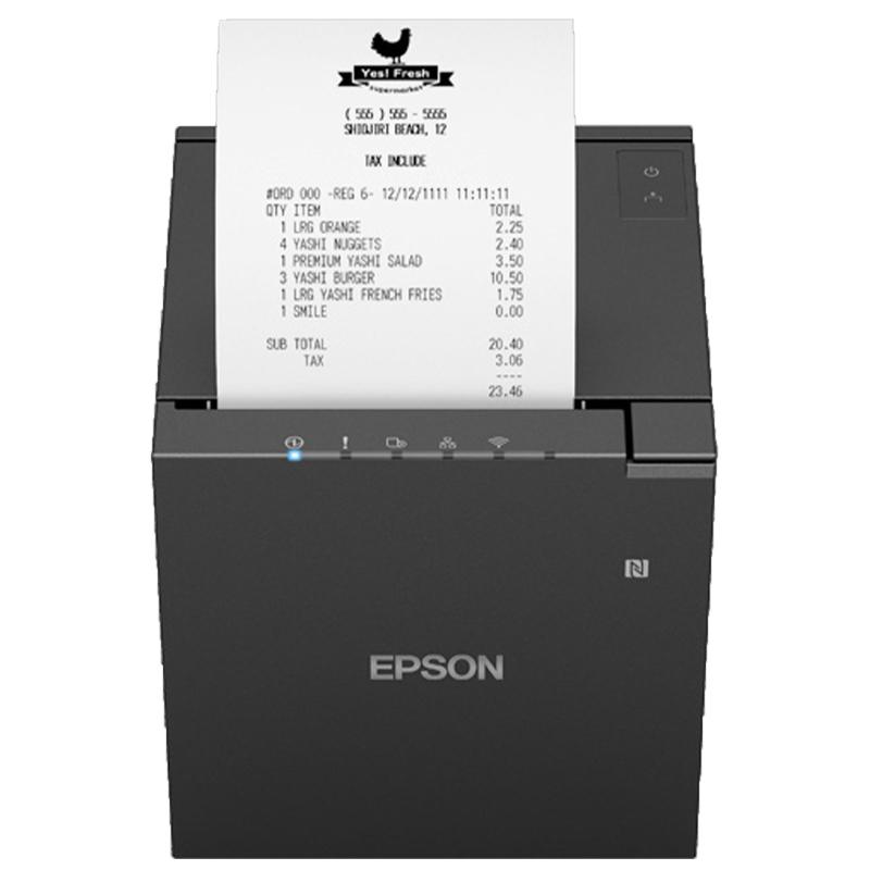 Epson TM-M30III-H, 8 Punkte/mm (203dpi), Cutter, USB, USB-C, BT, WLAN, schwarz, UK-Version Epson TM-M30III-H, 8 Punkte/mm (203dpi), Cutter, USB, USB-C, BT, WLAN, schwarz, UK-Version