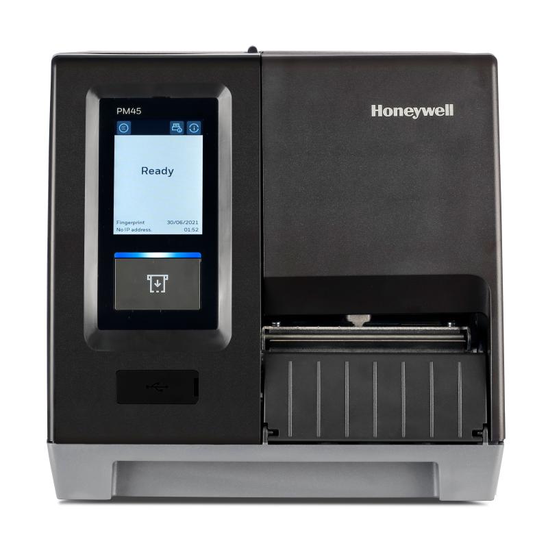 Honeywell PM45, 8 Punkte/mm (203dpi), Disp., USB, USB-Host, RS232, Ethernet Honeywell PM45, 8 Punkte/mm (203dpi), Disp., USB, USB-Host, RS232, Ethernet