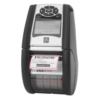 Zebra ZQ210, 8 Punkte/mm (203dpi), linerless, CPCL, USB, BT (iOS), schwarz Zebra ZQ210, 8 Punkte/mm (203dpi), linerless, CPCL, USB, BT (iOS), schwarz