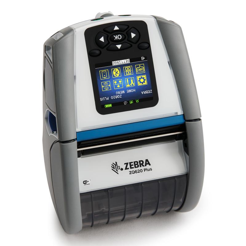 Zebra ZQ620 Plus Healthcare (203dpi), WLAN, LTS, Disp., 3250mAh Zebra ZQ620 Plus Healthcare (203dpi), WLAN, LTS, Disp., 3250mAh