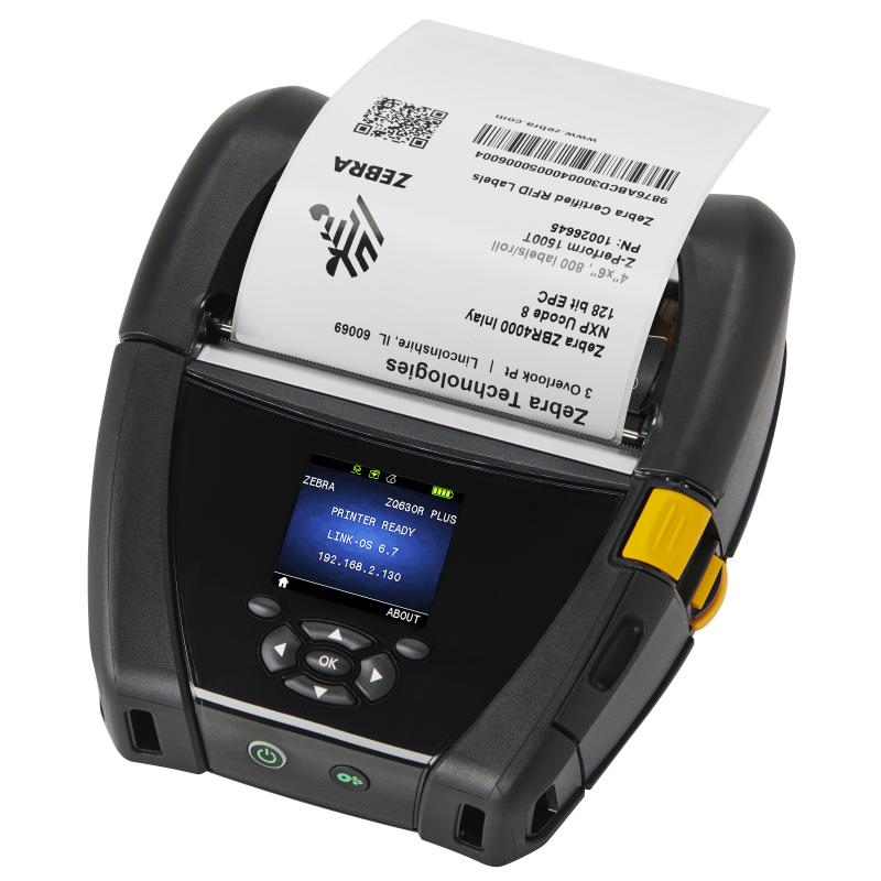 Zebra ZQ630 Plus, WLAN, LTS, BT, 6600 mAh, WLAN (Wi-Fi 6) Zebra ZQ630 Plus, WLAN, LTS, BT, 6600 mAh, WLAN (Wi-Fi 6)