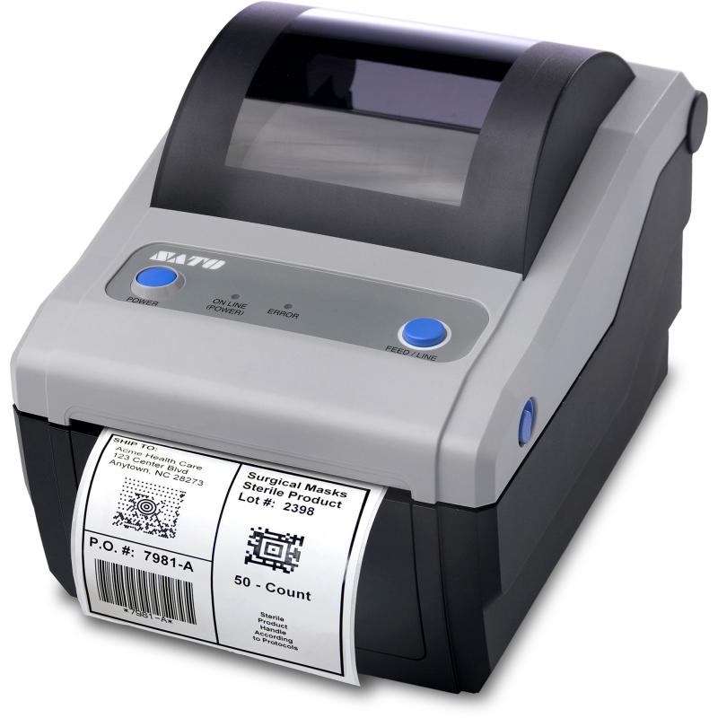 Sato CG408DT (203dpi), USB, RS232 Printer, ZPL + SBPL emulation Sato CG408DT (203dpi), USB, RS232 Printer, ZPL + SBPL emulation