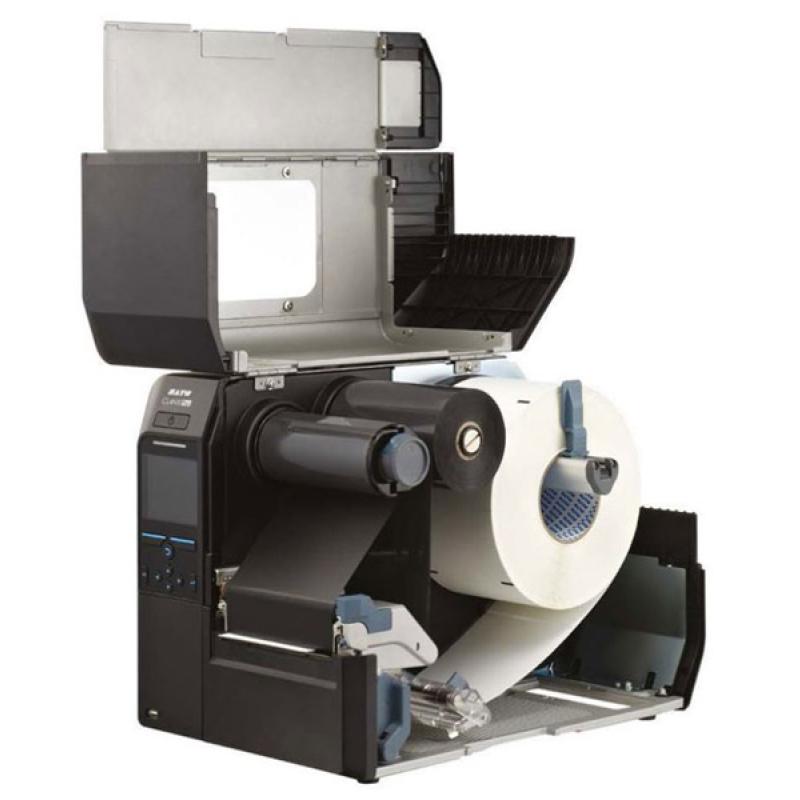 Sato CL4NX Plus (305dpi), Hochleistungs-Thermodrucker mit Dispenser, Liner Rewinder Sato CL4NX Plus (305dpi), Hochleistungs-Thermodrucker mit Dispenser, Liner Rewinder