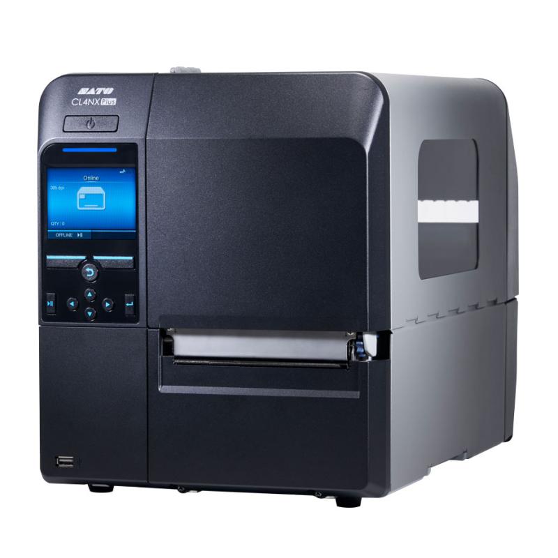 Sato CL4NX Plus 203 dpi with HF rFID and rTC + EU power cable Sato CL4NX Plus 203 dpi with HF rFID and rTC + EU power cable