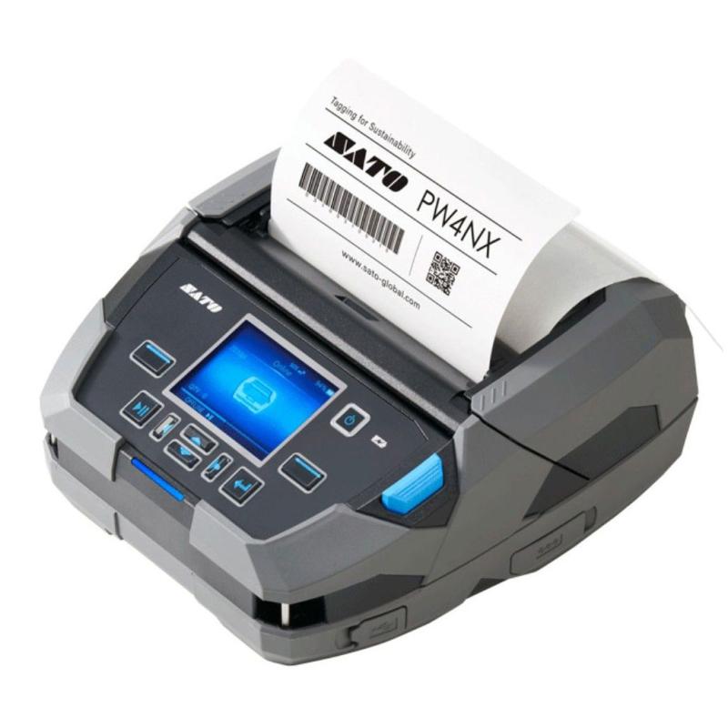 Sato PW4NX DT203DPI, Mobiler Drucker, USB, BT, WLAN, Dispenser Sato PW4NX DT203DPI, Mobiler Drucker, USB, BT, WLAN, Dispenser