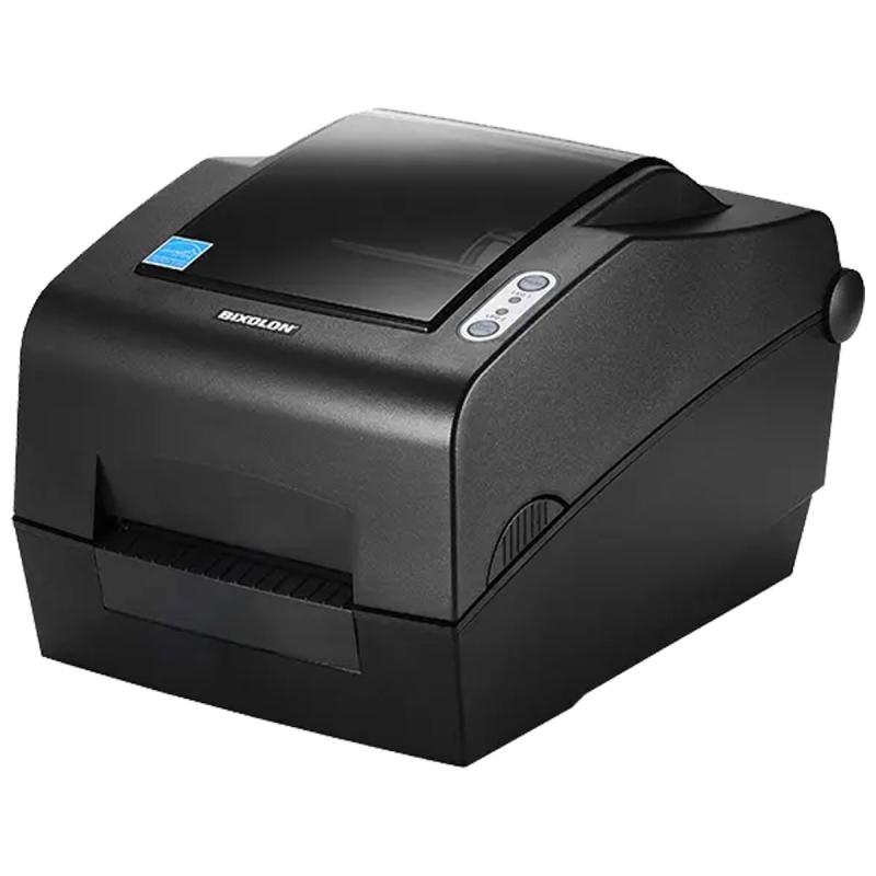 Bixolon SLP-TX400,TT, (203dpi), USB, RS232,LAN, Peeler, Black Mark, Gap, dunkelgrau Bixolon SLP-TX400,TT, (203dpi), USB, RS232,LAN, Peeler, Black Mark, Gap, dunkelgrau