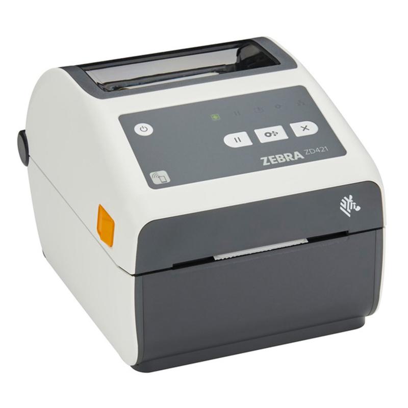 Zebra ZD421d, Healthcare, 8 Punkte/mm (203dpi), RTC, EPLII, ZPLII, USB, USB-Host, BT, LAN Zebra ZD421d, Healthcare, 8 Punkte/mm (203dpi), RTC, EPLII, ZPLII, USB, USB-Host, BT, LAN