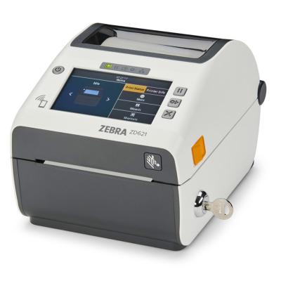 Zebra ZD621d, HC, 8 Punkte/mm (203dpi), Disp., RTC, USB, USB-Host, RS232, BT, Ethernet, WLAN, weiß Zebra ZD621d, HC, 8 Punkte/mm (203dpi), Disp., RTC, USB, USB-Host, RS232, BT, Ethernet, WLAN, weiß