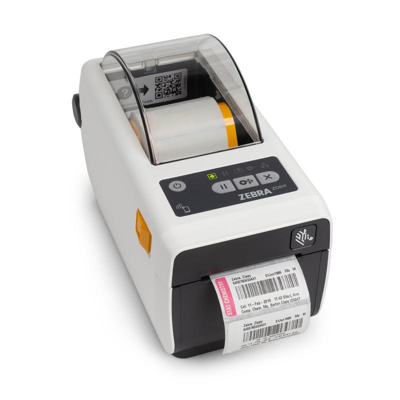 Zebra ZD611D-HC, 12 Punkte(300dpi), BT (BLE), Weiß, Thermodirekt Zebra ZD611D-HC, 12 Punkte(300dpi), BT (BLE), Weiß, Thermodirekt