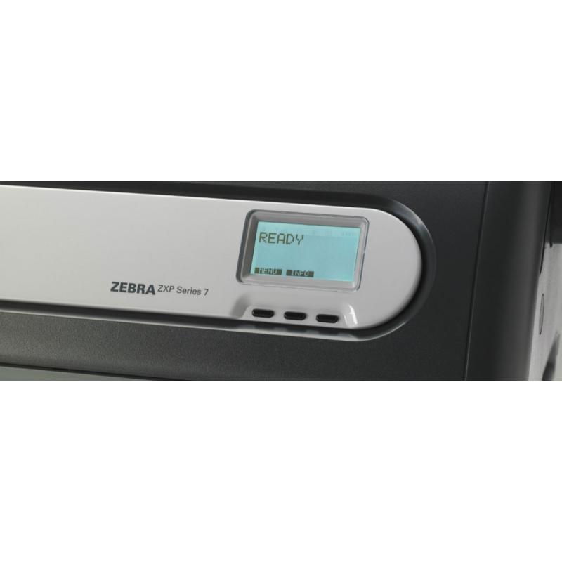 Zebra ZXP Series 7, einseitig, 12 Punkte/mm (300dpi), USB, Ethernet Zebra ZXP Series 7, einseitig, 12 Punkte/mm (300dpi), USB, Ethernet