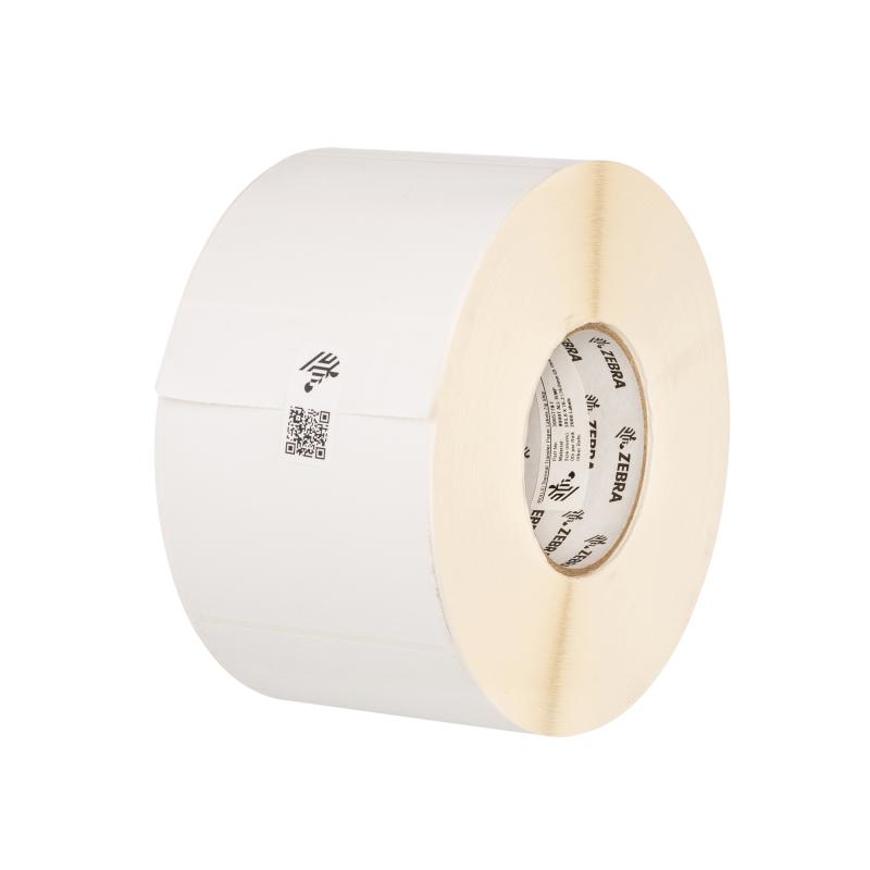 Zebra, Etikettenrolle, Normalpapier, matt beschichtet, Kern: 76mm, Durchmesser: 200mm 66090 Zebra, Etikettenrolle, Normalpapier, matt beschichtet, Kern: 76mm, Durchmesser: 200mm 66090